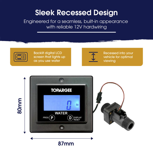Flush Mount Water Tank Gauge