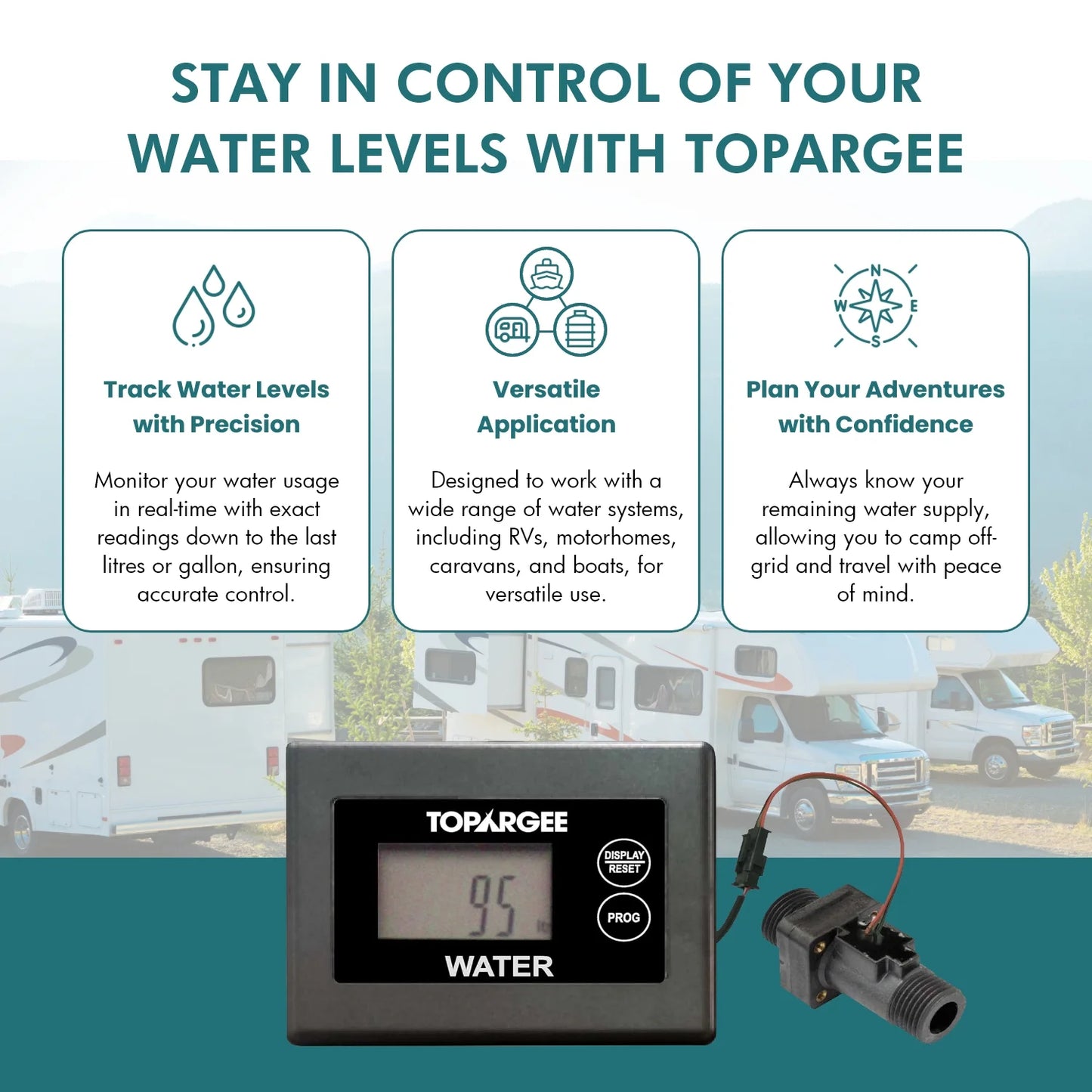 Surface Mount Water Tank Gauge