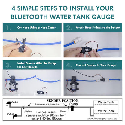 Bluetooth Water Tank Gauge