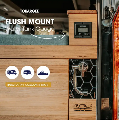 Flush Mount Water Tank Gauge