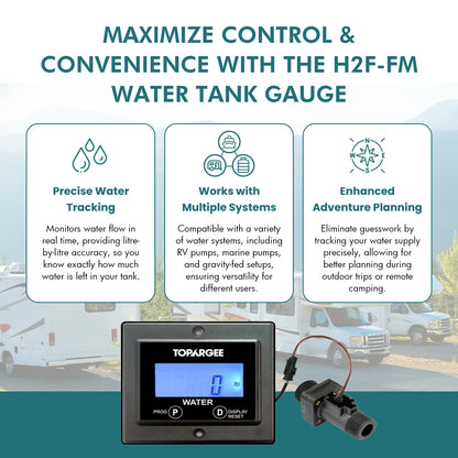 Flush Mount Water Tank Gauge