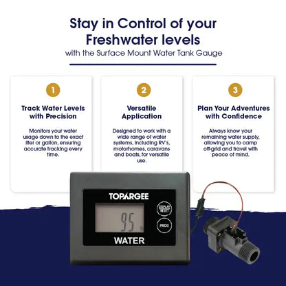Surface Mount Water Tank Gauge